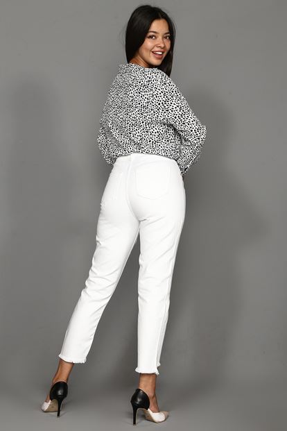 Beyaz Bilek Detay  Jean