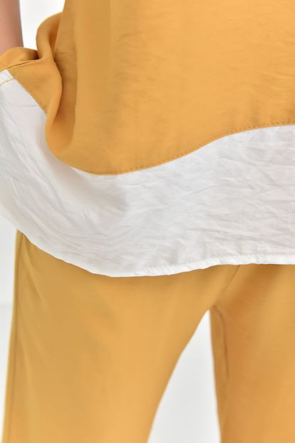 Yellow Tops Pants Set