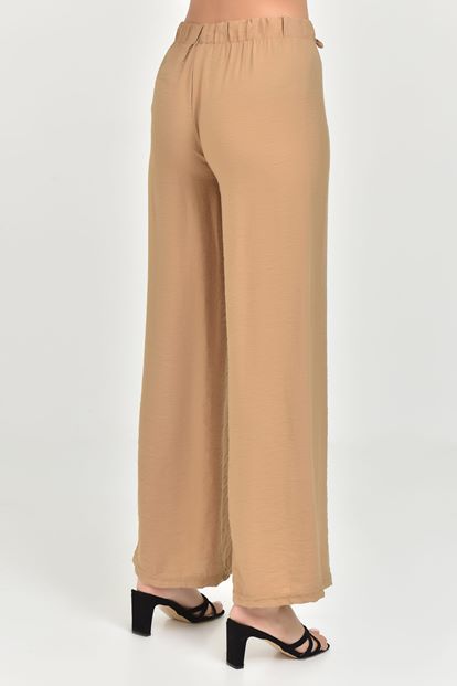 Taba Bol Paça Keten Pantolon