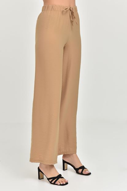 Taba Bol Paça Keten Pantolon