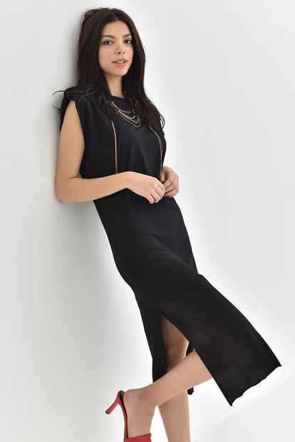 Black cabin dress