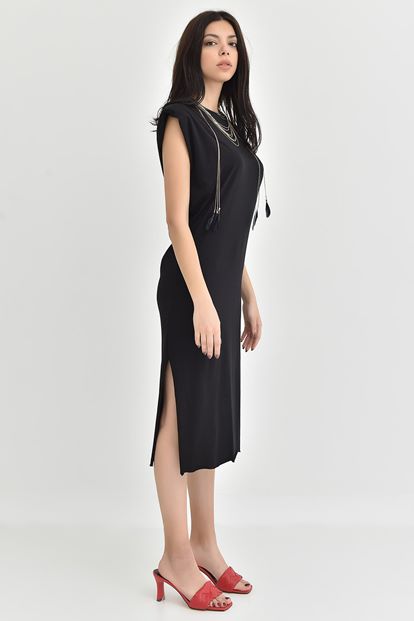 Black cabin dress