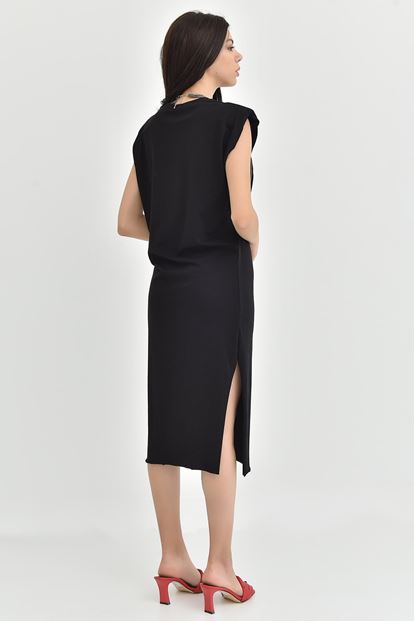 Black cabin dress