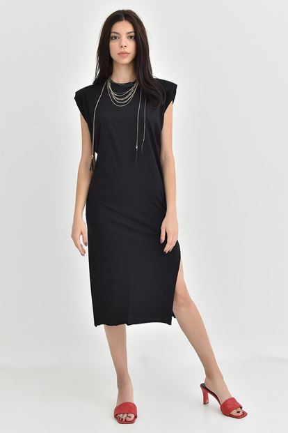 Black cabin dress