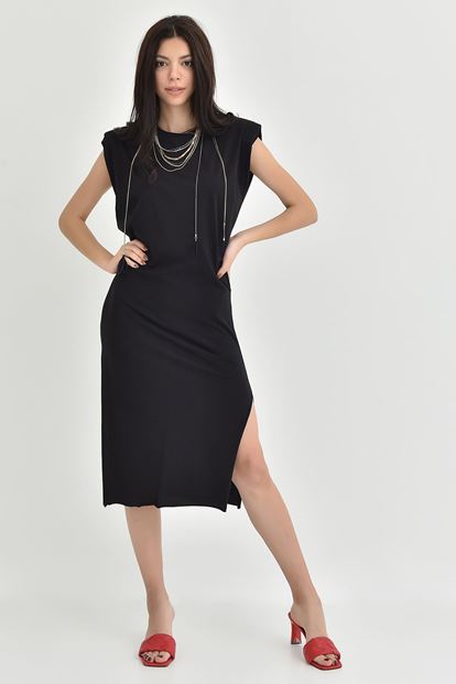 Black cabin dress