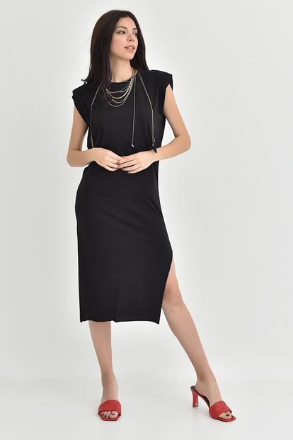 Black cabin dress