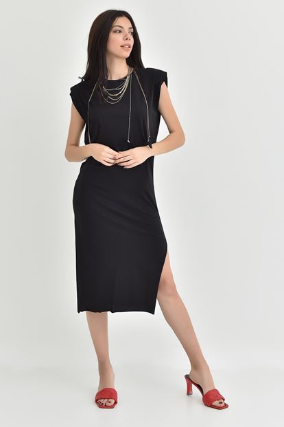 Black cabin dress