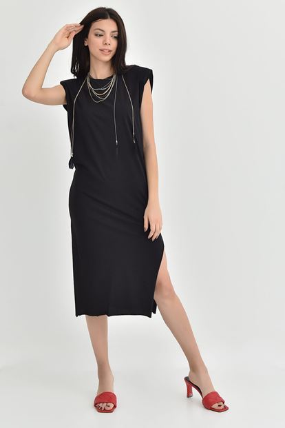 Black cabin dress