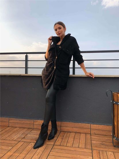 Siyah Suni Kürk Kaban