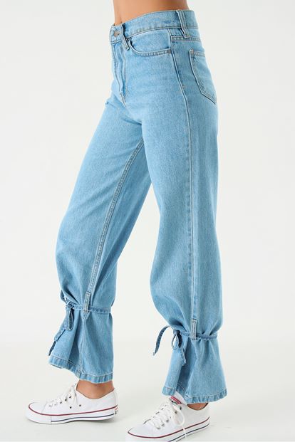 Blue wrists Bagcikli Spanish trand jeans