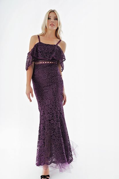 Plum Design Evening Dress