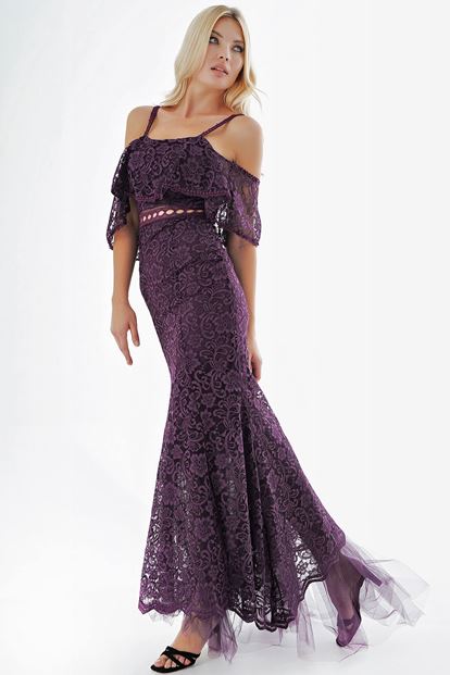 Plum Design Evening Dress