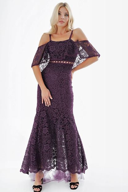 Plum Design Evening Dress