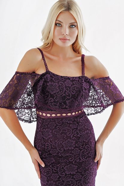 Plum Design Evening Dress