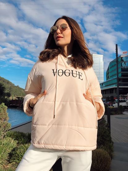 Powder Vogue Printed hooded Monte