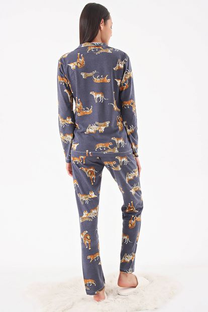 AnTreat Tiger Pattern Pajamas Team