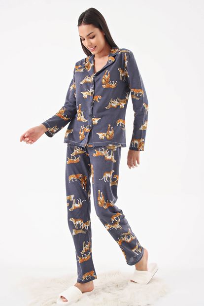 AnTreat Tiger Pattern Pajamas Team