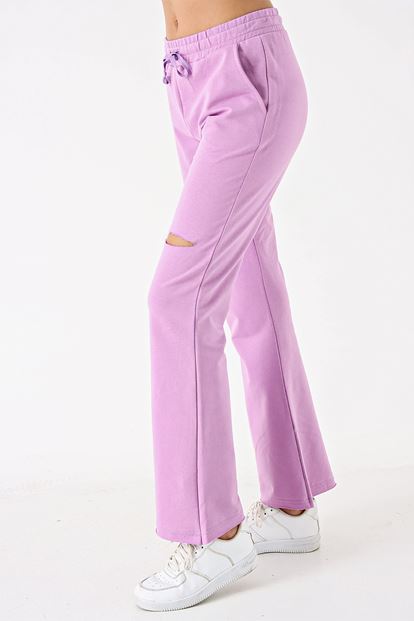 Lila Torn Detailed Tracksuit Alti