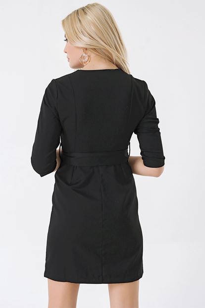 Short Black Jacket Dress