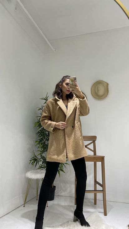 Beige soft cloth stamp
