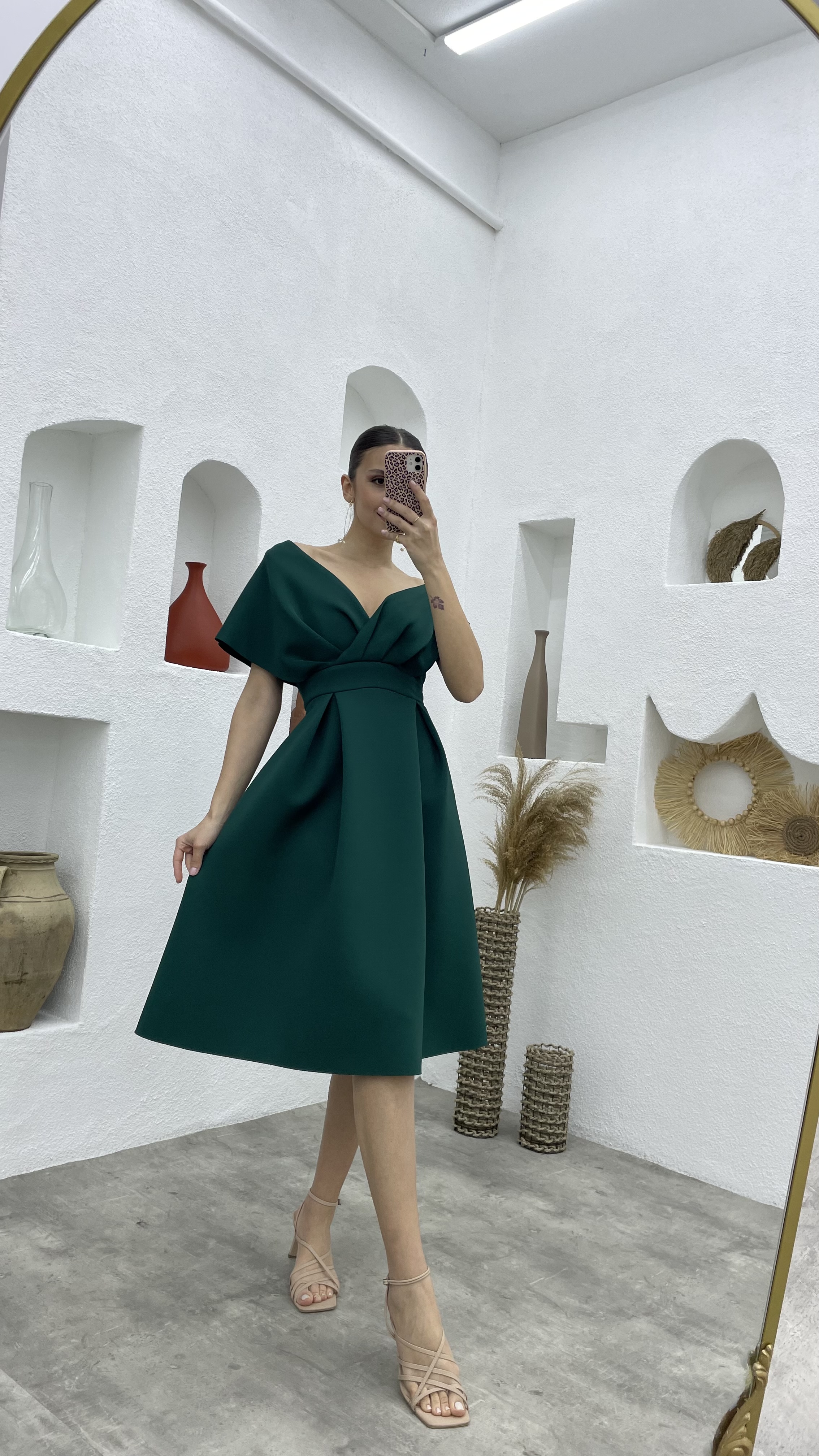 asos design fallen shoulder prom dress with tie detail