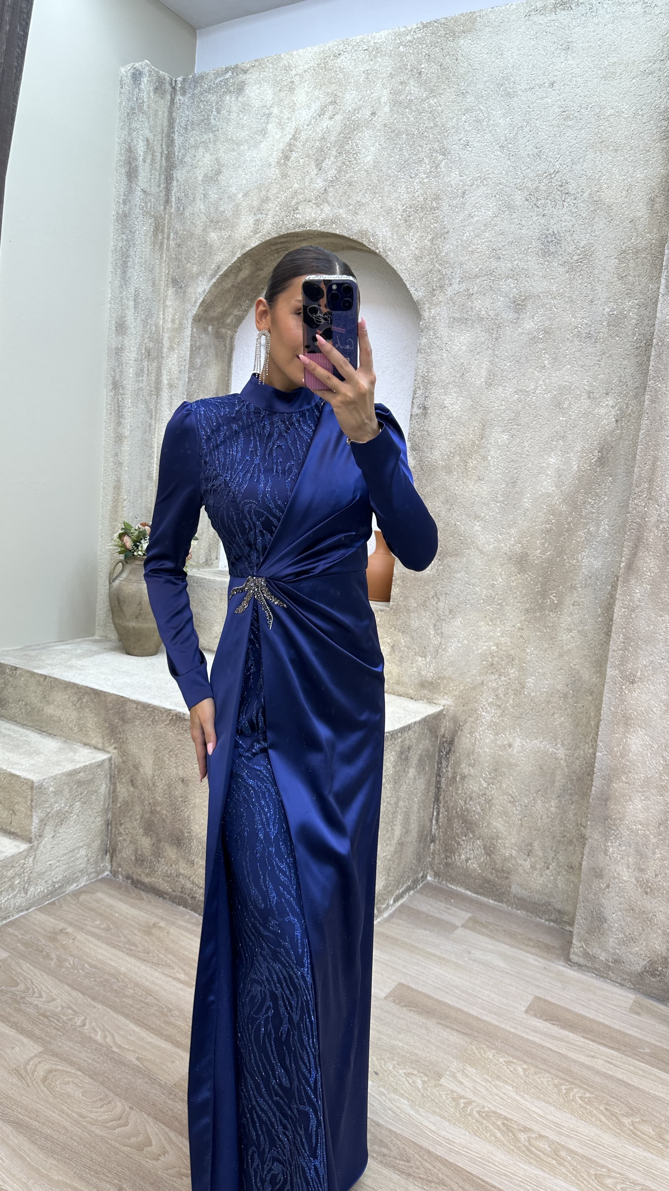 islamic clothing evening dress Women's Elegant Maxi Abaya Kaftan