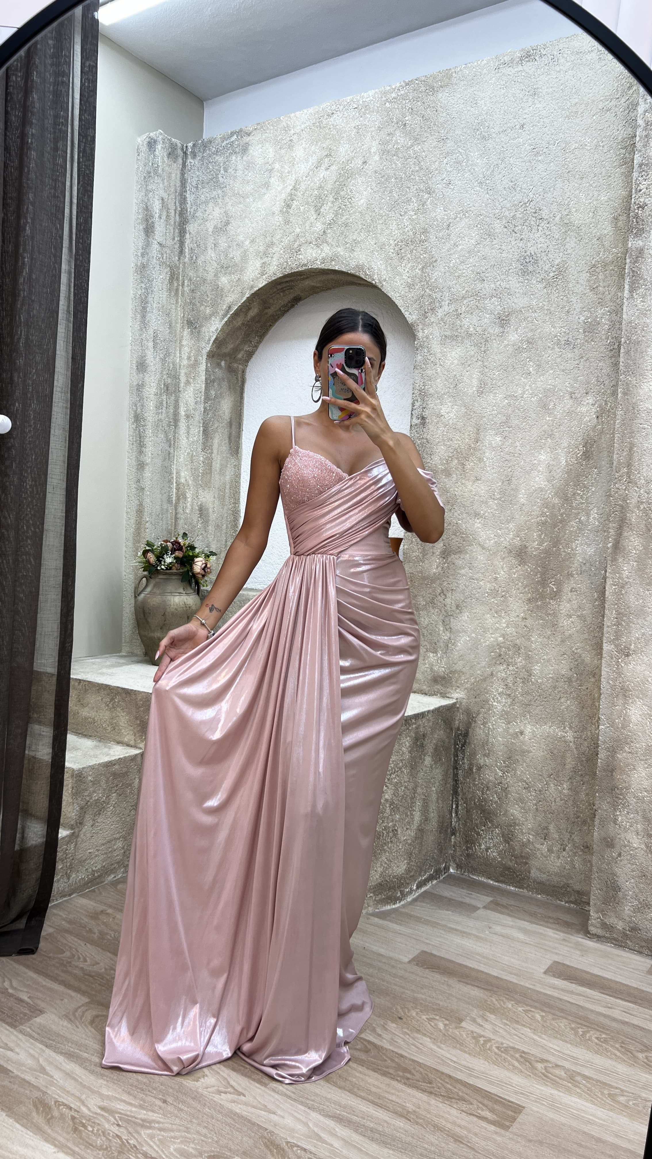 strapless open back dress DAISY - retro vintage dress 50sVintage Dress (Swing Skirt) main image 1