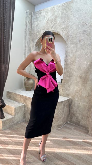 Fucsia Straplez Design Design Design Design