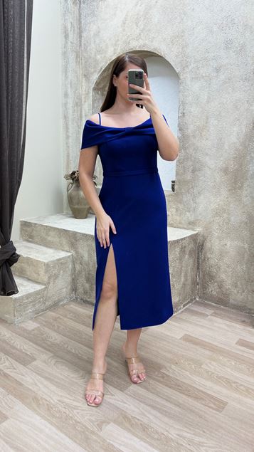 Saks Bread Bow Design Mini Abito Di Grande Dimensione