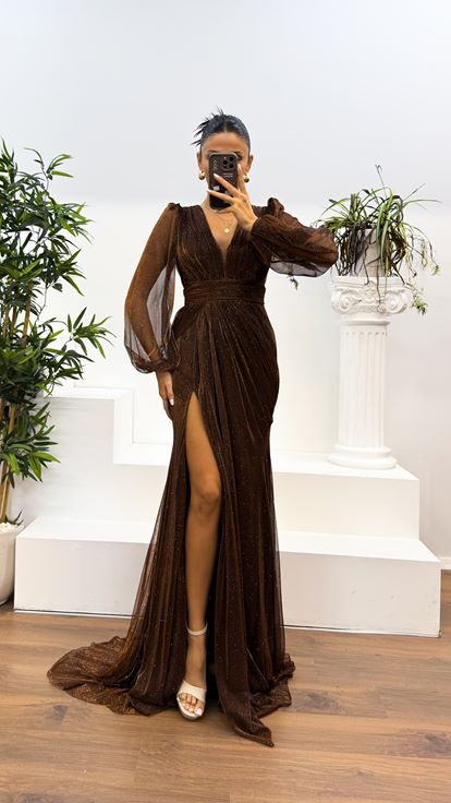 long sleeve copper dress SUGAR LIPS Womens Metallic Copper Long Sleeve Party BodyCon Dress Size Medium