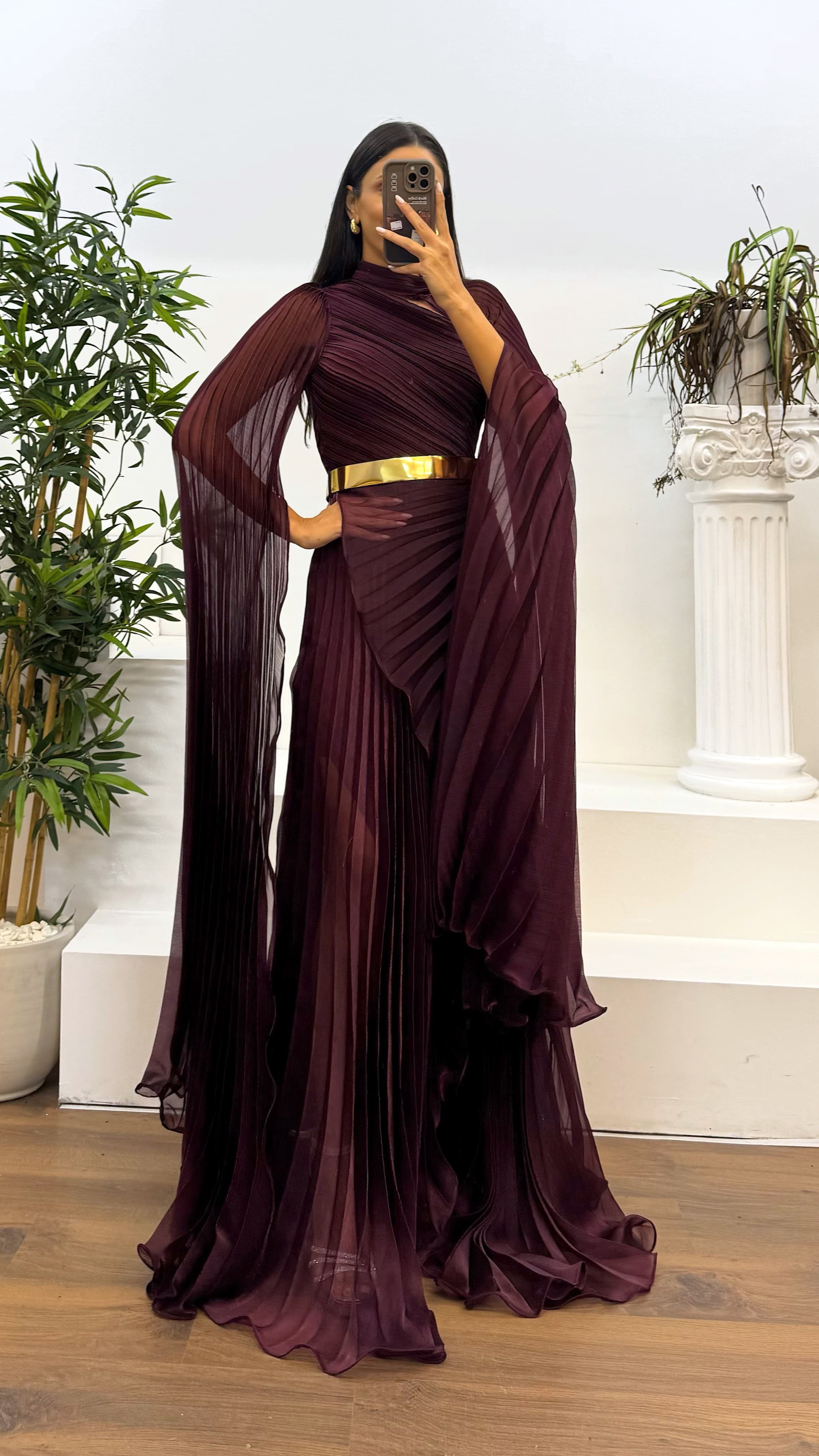 marsala cocktail dress Marsala spaghetti strap cocktail dress with midi skirt