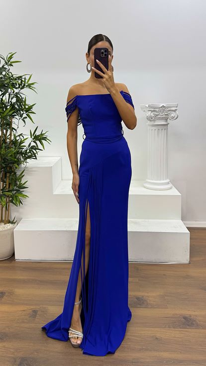 Saxophon trägerloses Abendkleid