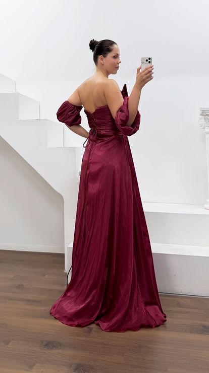 Plata Elegante Vestido De Fiesta