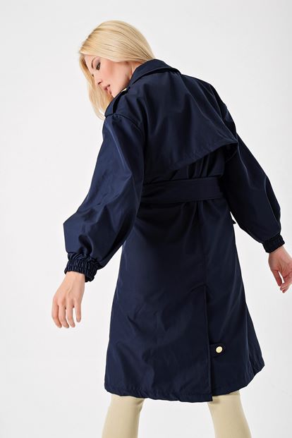 Navy Waterproof Raincoats