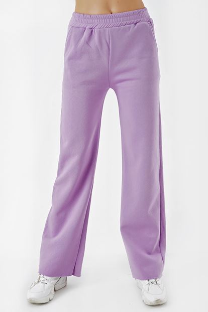 Lila Bol Paça Eşofman Alti