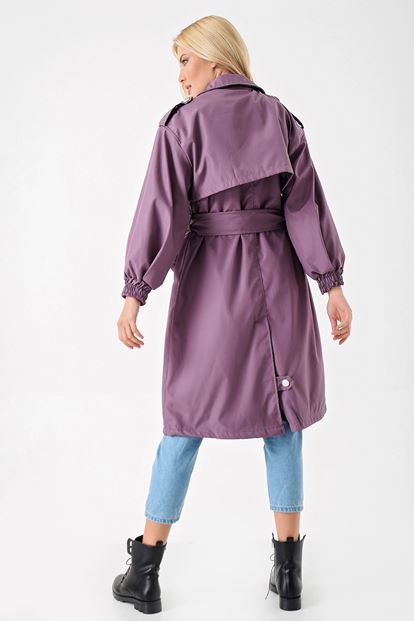 Lila Waterproof Raincoats